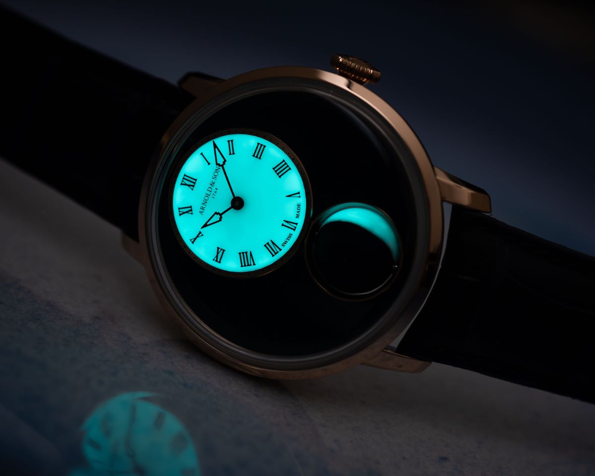 Arnold & Son Luna Magna Red Gold Meteorite 4