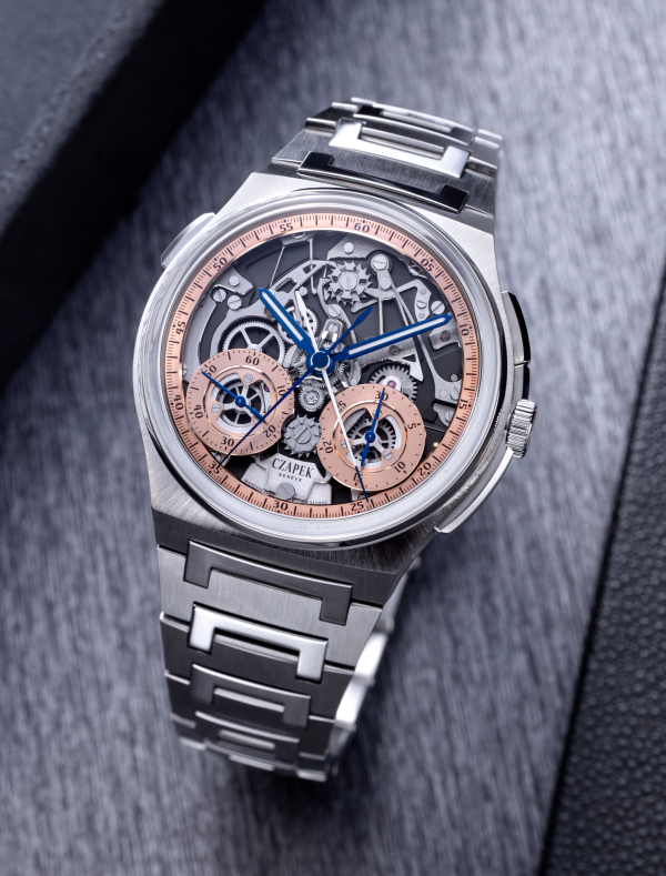 Czapek Antarctique Rattrapante Gold Dust SHH Edition Portrait