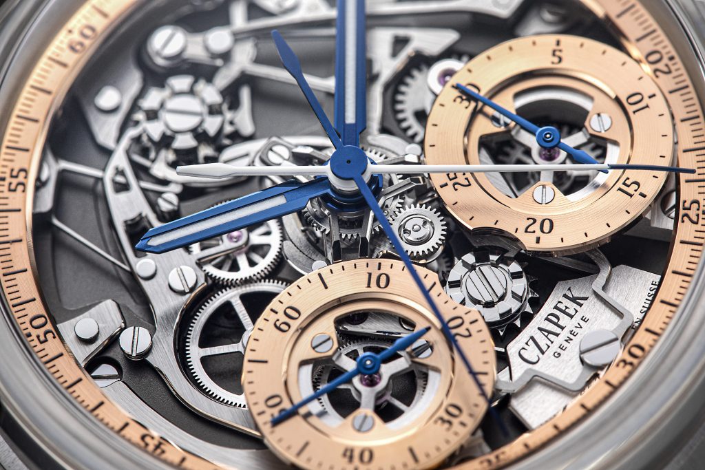 Czapek & Cie Antarctique Rattrapante Gold Dust SHH Edition Macro