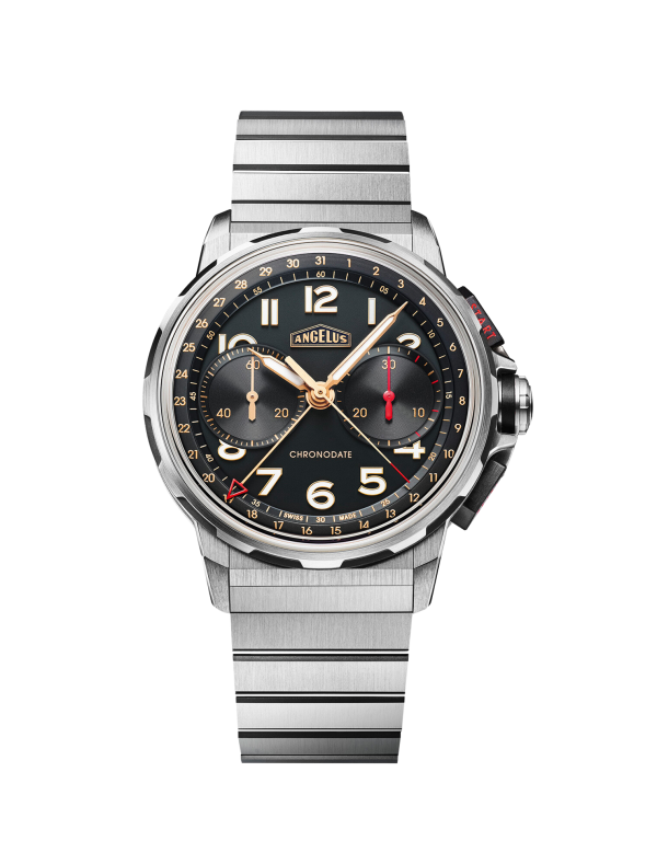 Chronodate Titanium Black Velvet