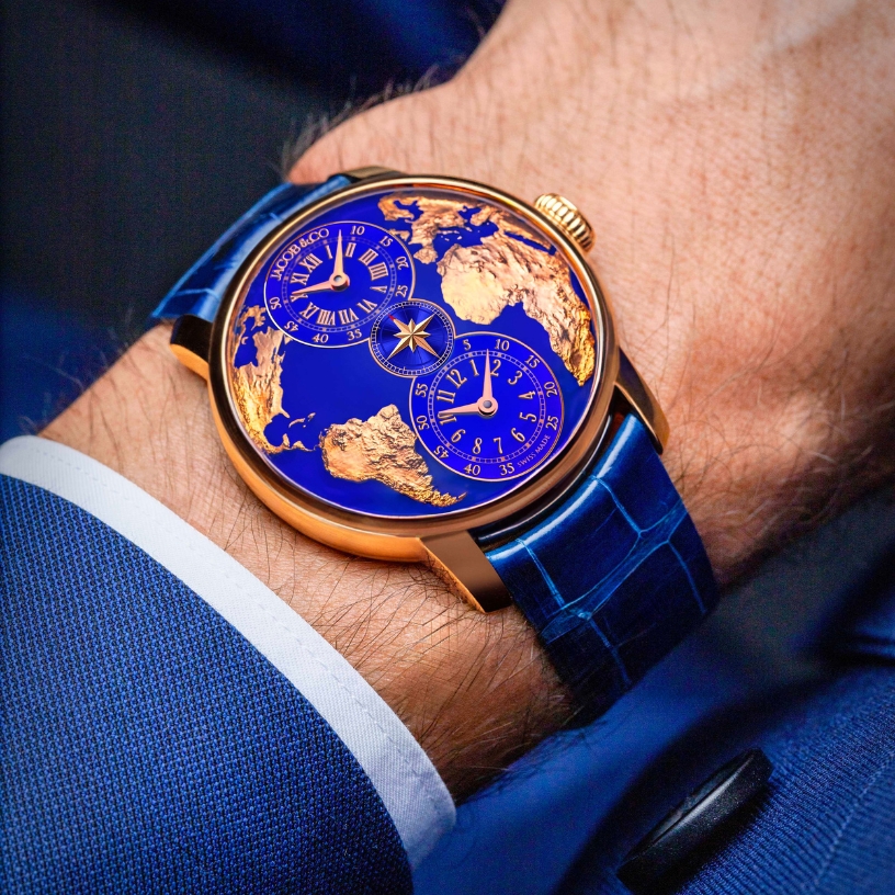 THE WORLD IS YOURS DUAL TIME ZONE - SHH