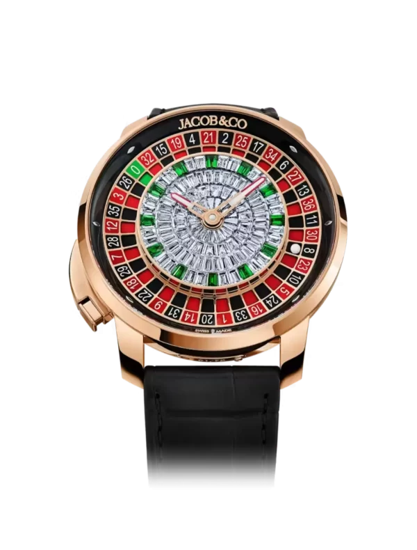 CASINO TOURBILLON ROSE GOLD BAGUETTE