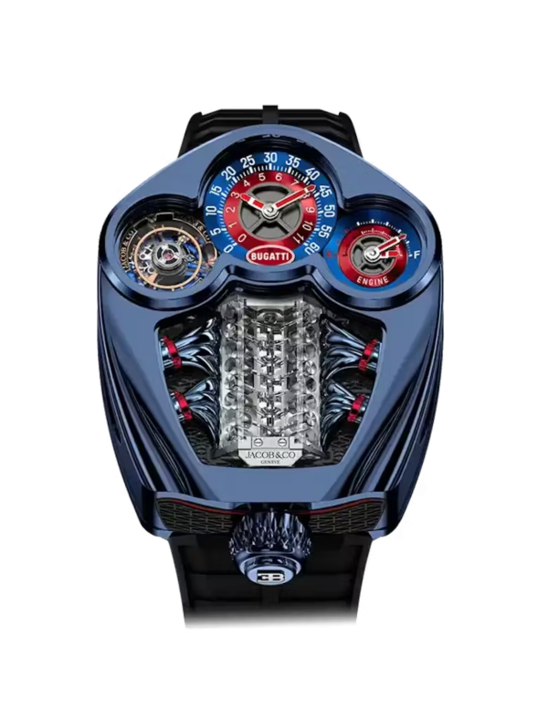 BUGATTI TOURBILLON BLUE TITANIUM
