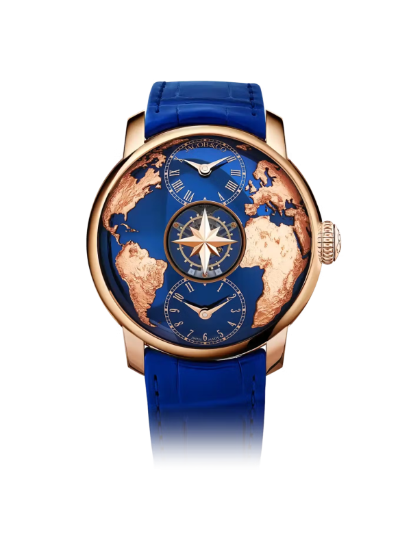 THE WORLD IS YOURS DUAL TIME ZONE TOURBILLON