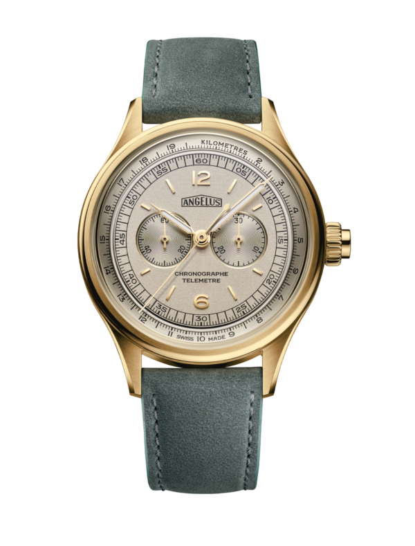 Chronographe Télémètre Yellow Gold White