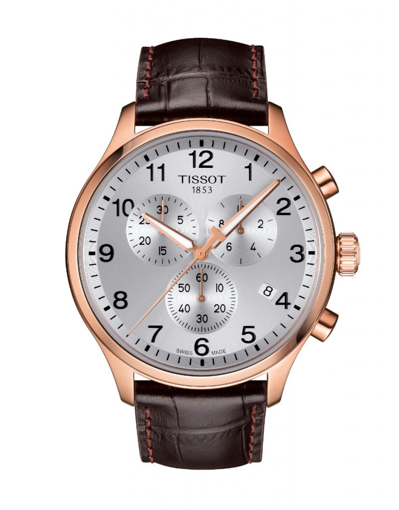 tissot chrono xl green dial