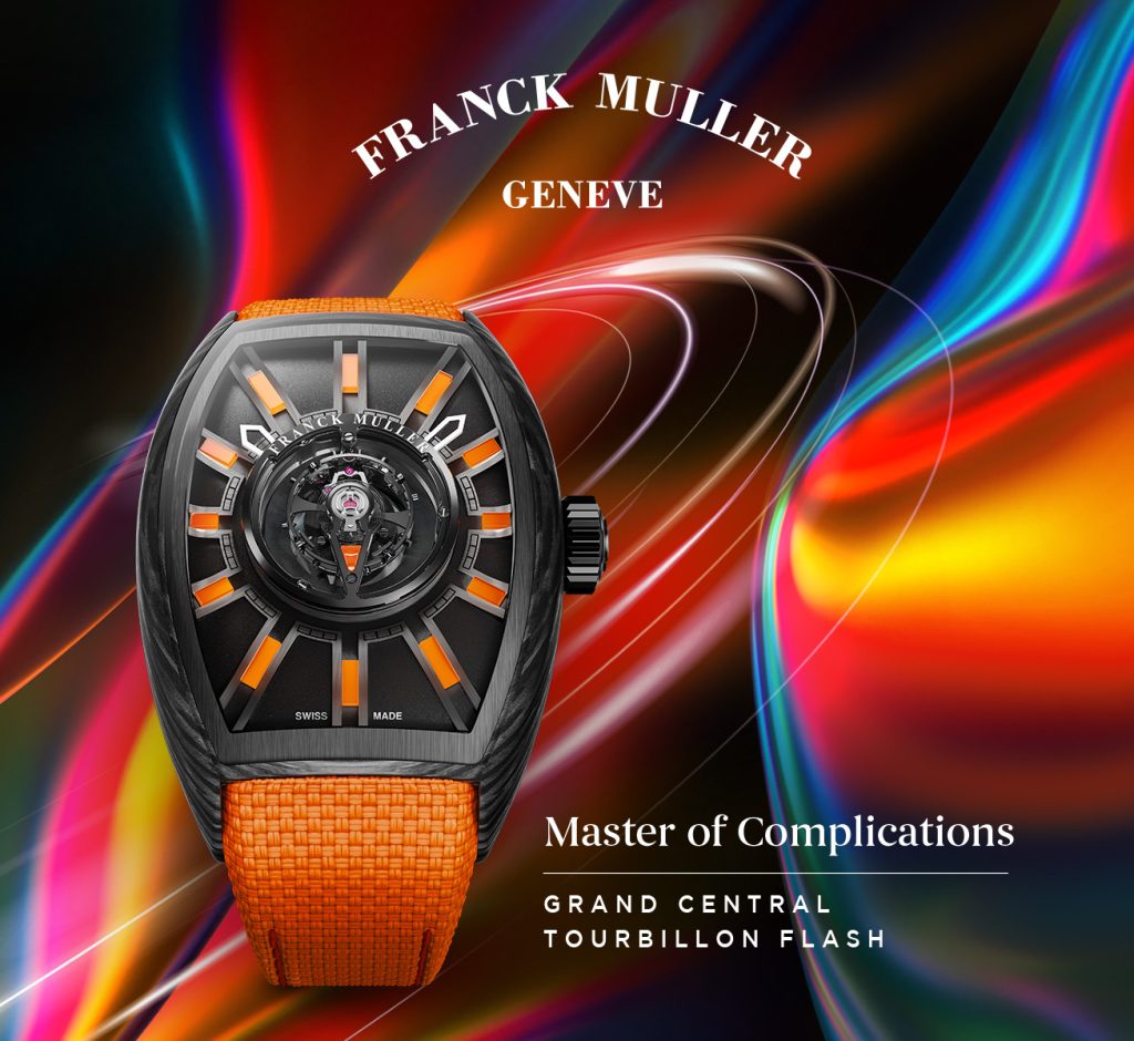 Franck Muller GCT Flash brand page mobile banner