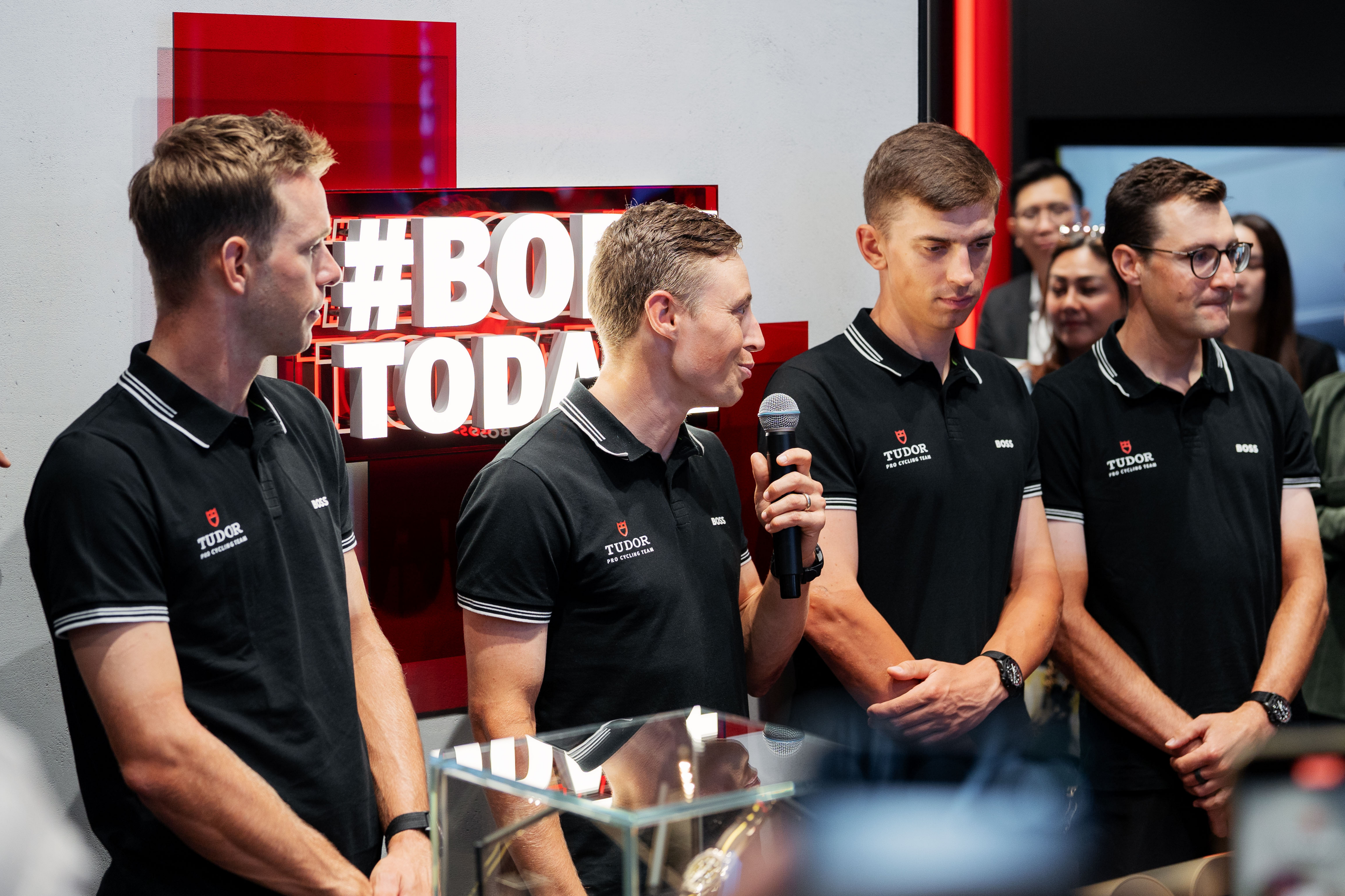 TUDOR Pro Cyclists Speech at Fahrenheit88 Kuala Lumpur