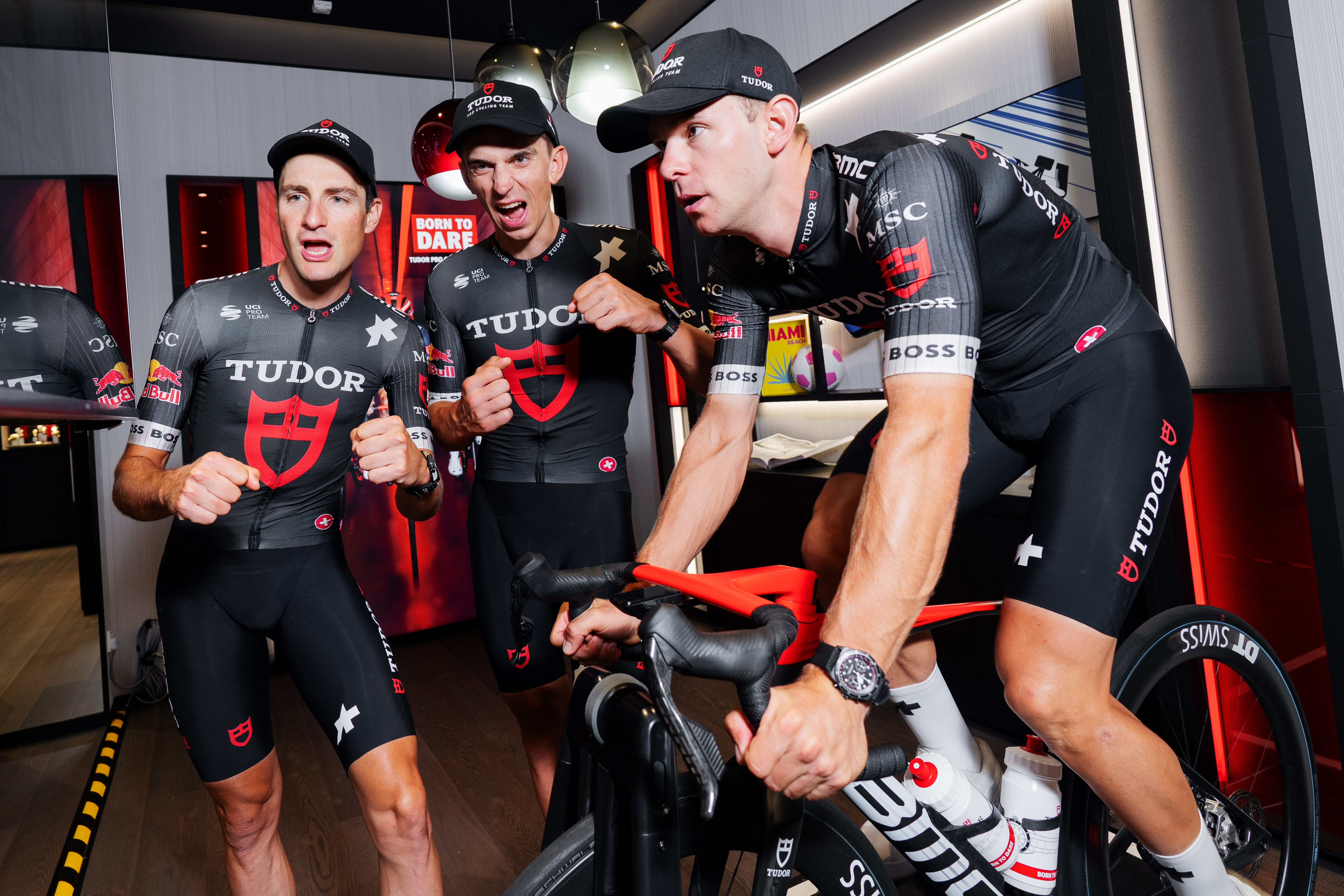 TUDOR Pro Cyclists at Fahrenheit88