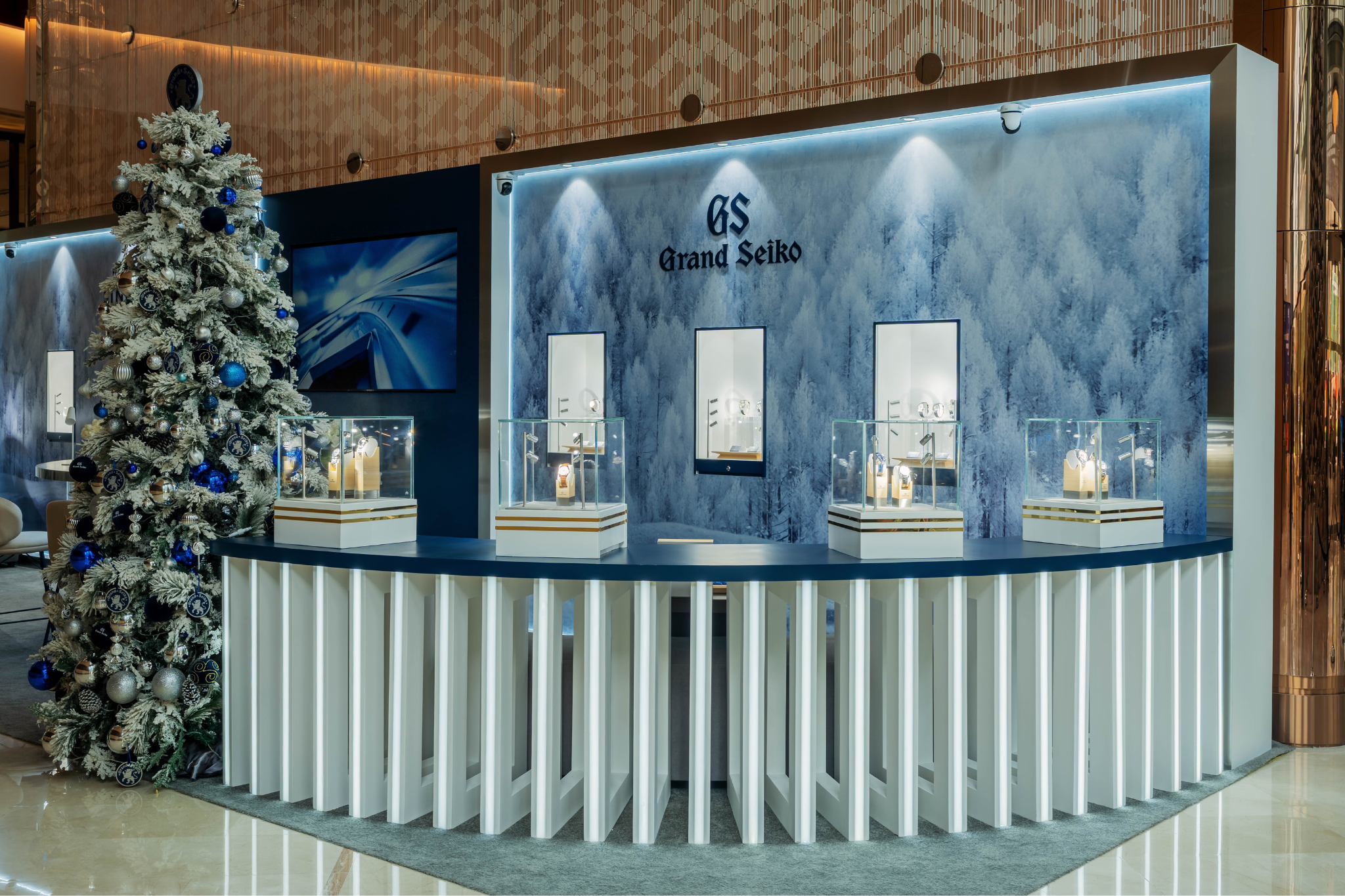 Grand Seiko Alive In Time Exhibition Far Right Shot Exterior