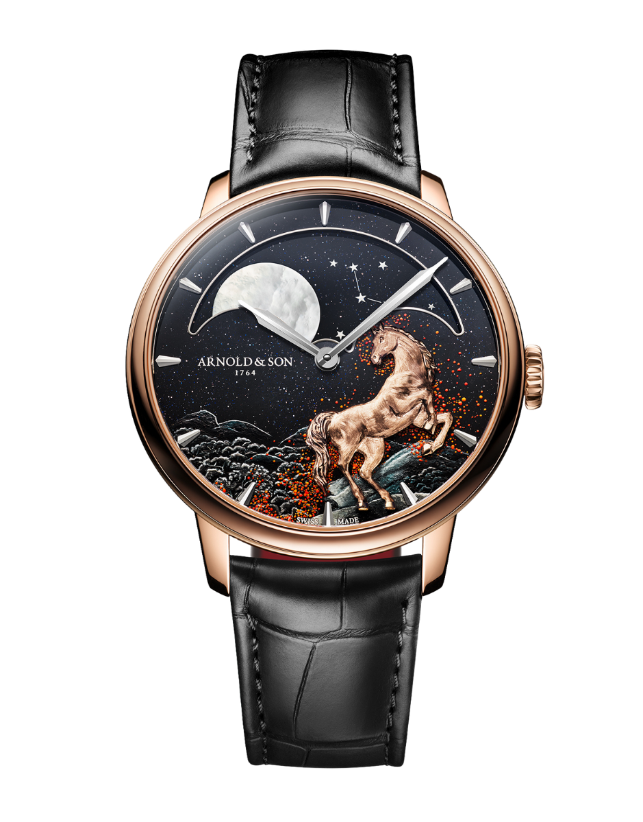 Perpetual Moon 41.5 Red Gold “Year of the Horse”