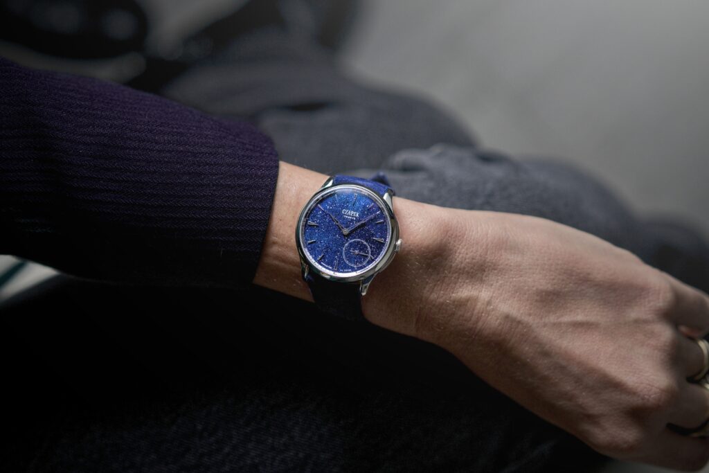 Czapek & Cie. Promenade Midnight Pearl Wristshot